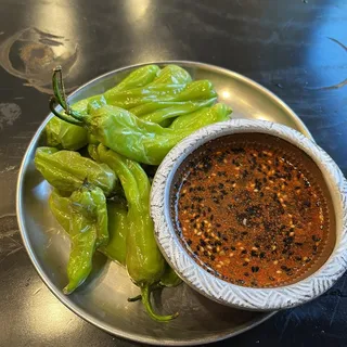 Shishito Peppers Plate