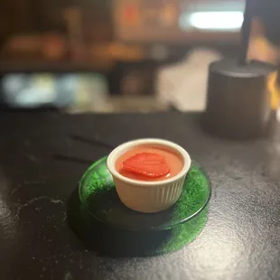 Chocolate Strawberry Panna Cotta | Instagram: GaoGirlsGrubbin