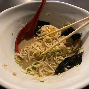 Black garlic Ramen
