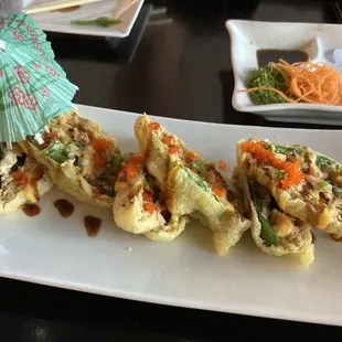 Sexy jalapeño sushi starter was pretty yummy