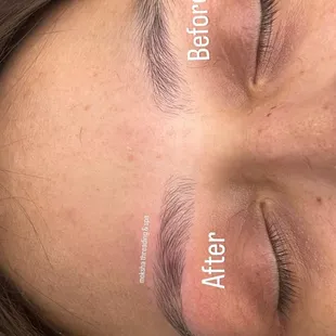 Eyebrows Threading