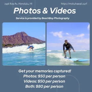 Photo&amp;Video services menu