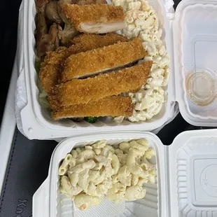 Gross fish macaroni salad