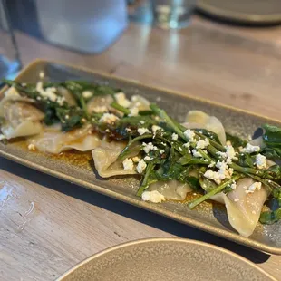 Hawaiian taro ravioli ($15)  IG: @ohmyono