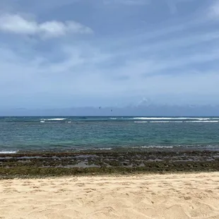 Kite surfers are here