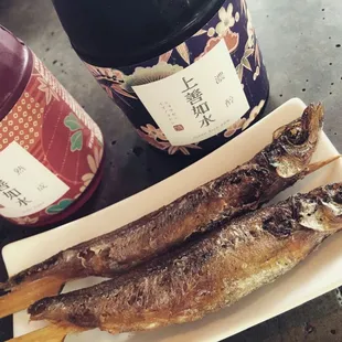 Fried Shishamo (smelt)