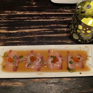 Hamachi Carpaccio