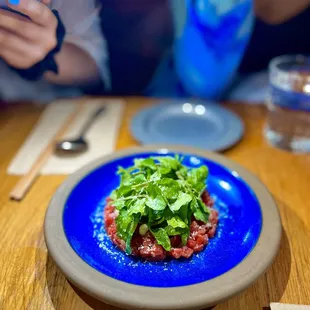 beef tartare  ig: gaogirlsgrubbin