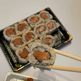 sashimi, sushi, sushi and sashimi, food