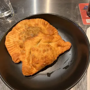 a plate of food on a table