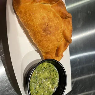 Curry Chicken Empanada