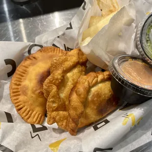 Spiced Chickpeas Empanada