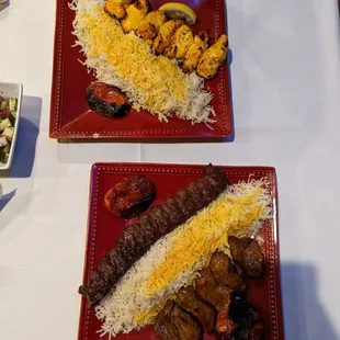 Chicken Barg Beef Soltani