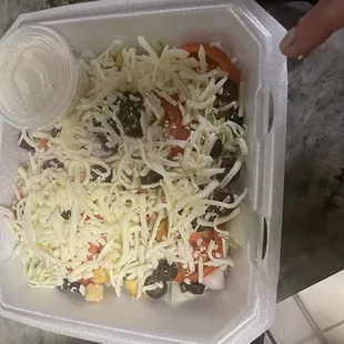 Milo's Large salad