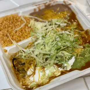 #20 Two Chiles Rellenos