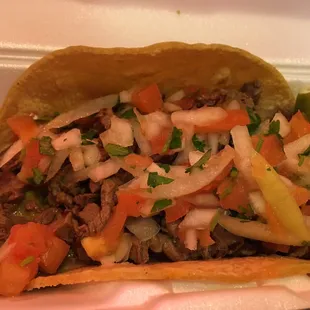 Carna Asada Taco Plate