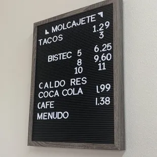 Prices