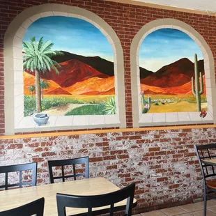 Inside molcajete   It's quaint.