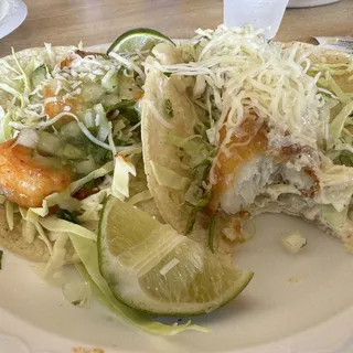 Baja fish taco fried