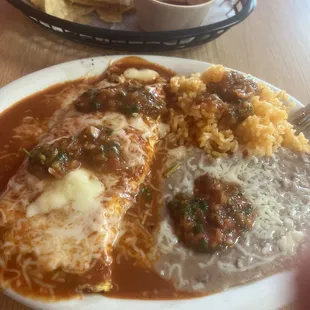 One item combo chile rellano