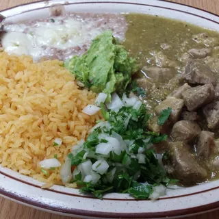 #13. Green Chile Pork Burrito