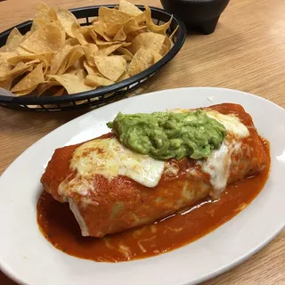 #16. Deluxe Molcajete Wet Burrito