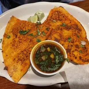 Birria quesadillas