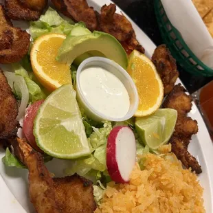 Camarones Empanizados / Breaded Shrimp