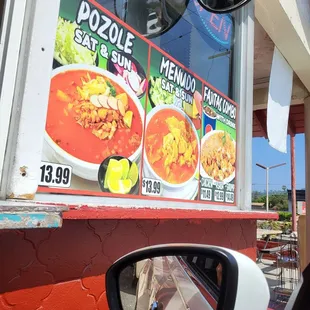 tacos, outside