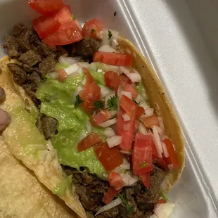 Taco de Asada con todo!!