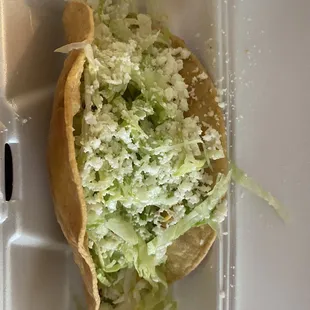 Potato taco