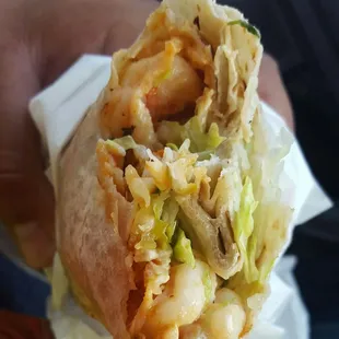 Shrimp Burrito