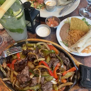 Steak Fajitas