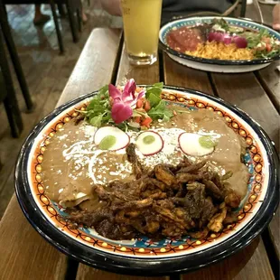 enfrijoladas with soy curls
