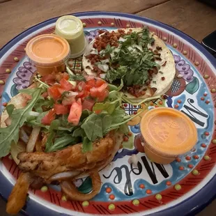 Soy Tinga &amp; Soyrizo Tacos