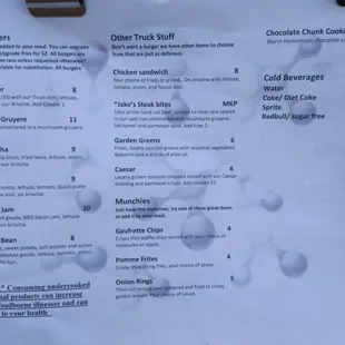 Part menu