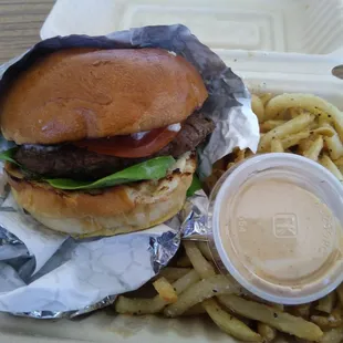 Burger unpacked