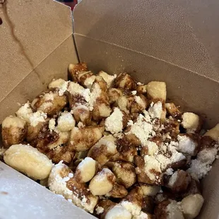 Fried dough for dessert