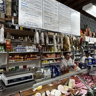 a man behind the counter