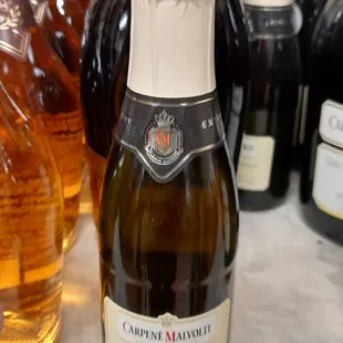 《I Just Had To Buy myself This Mini Size Carpene Malvolti Prosecco Wine Bottle》