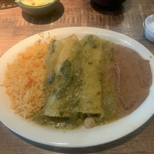 Enchiladas Verde