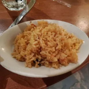 Side of rice, $1.95