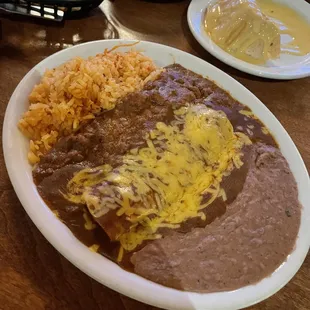 Mexico City dinner (second plate). Very underwhelming. Everything was bland.