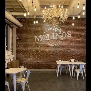 Interior way in the back