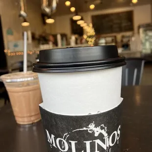 Coffee and the shop