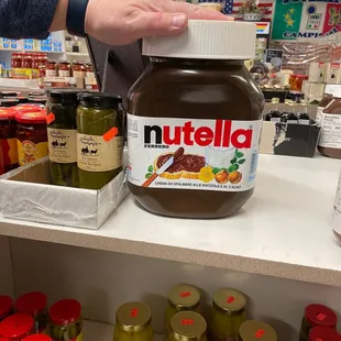 Giant jar Nutella