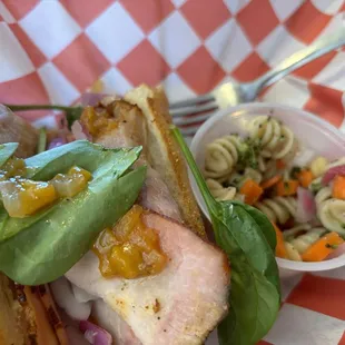 Pork sandwich special