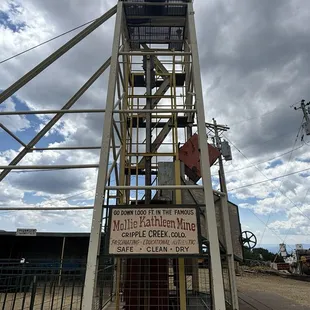Stacked elevator that goes down. If your claustrophobic, this would be the worse part