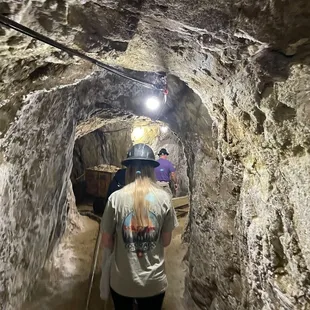 Walking the mine