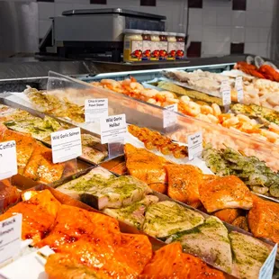 Mollie Stone's Market Seafood in Pac Heights San Francisco